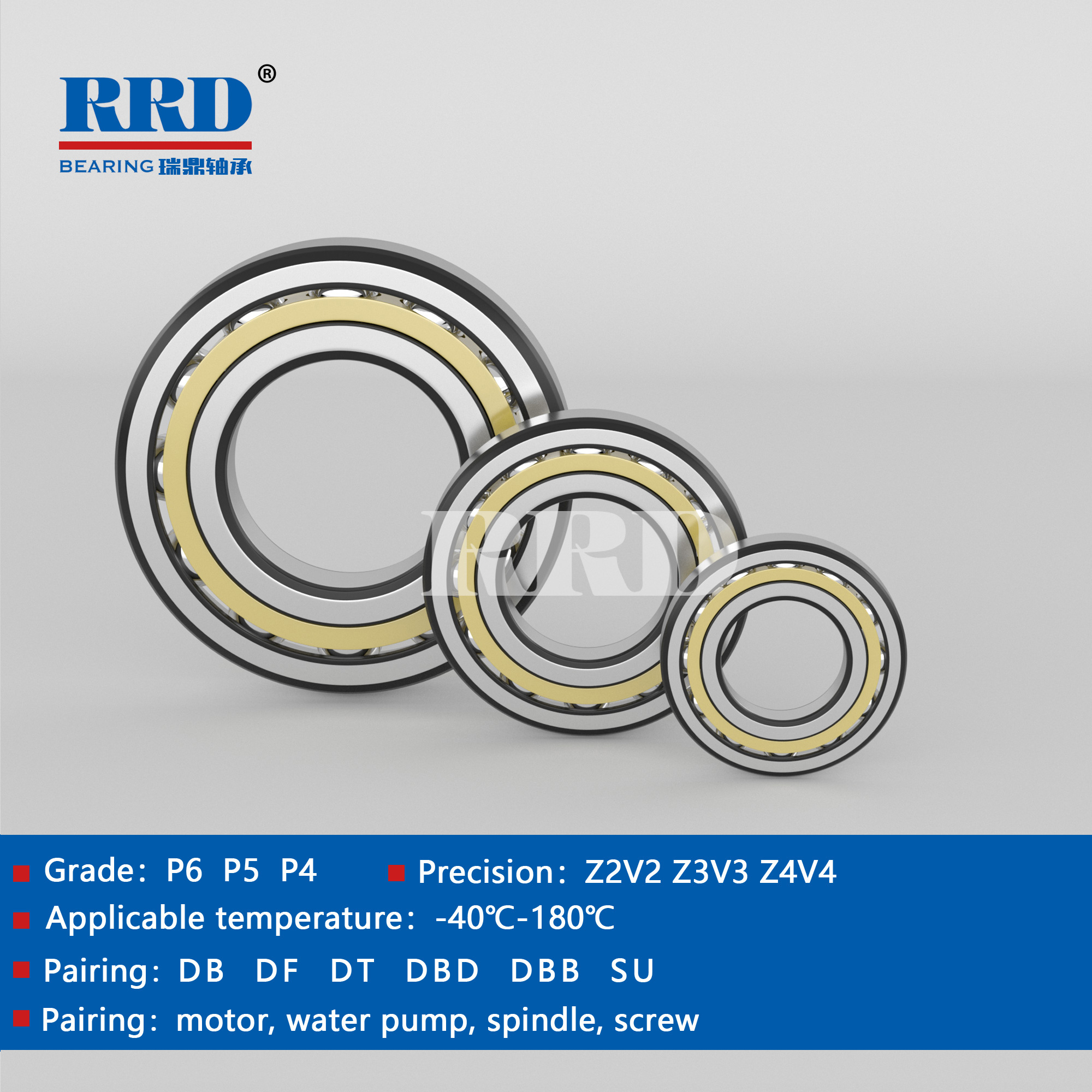 ACM Angular contact ball bearings